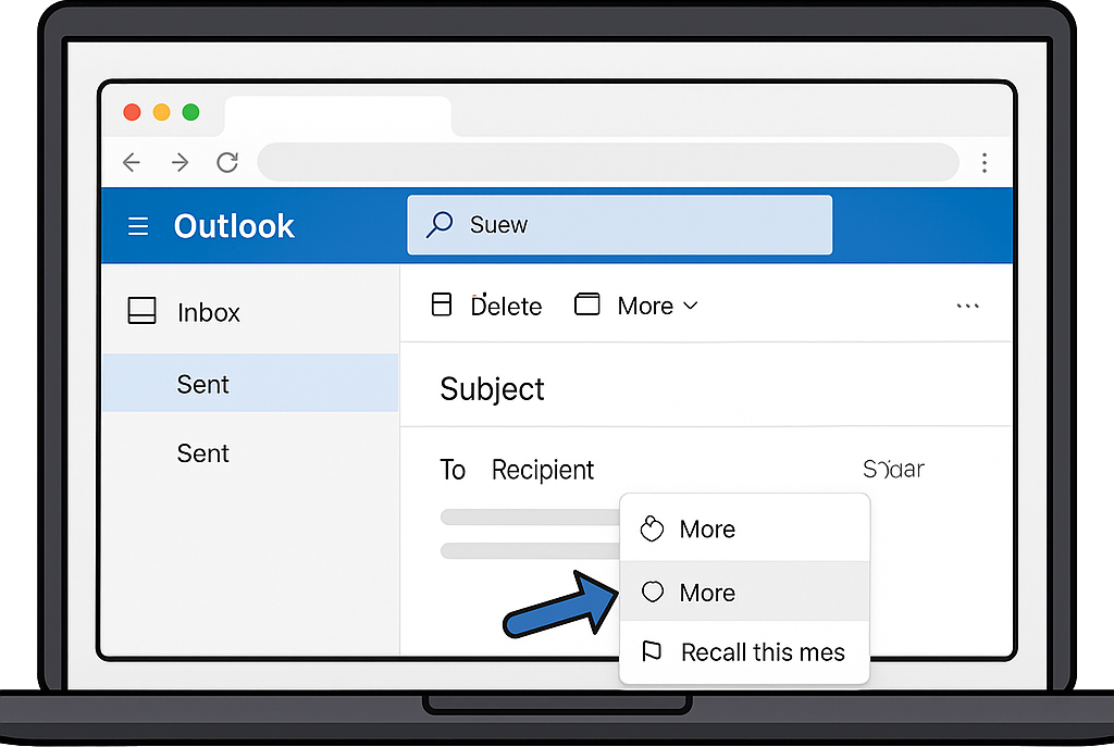 How to Recall an Email in Outlook