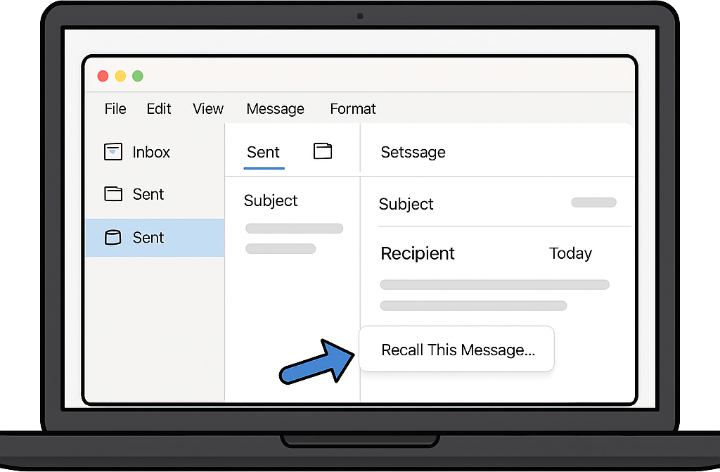 How to Recall an Email in Outlook